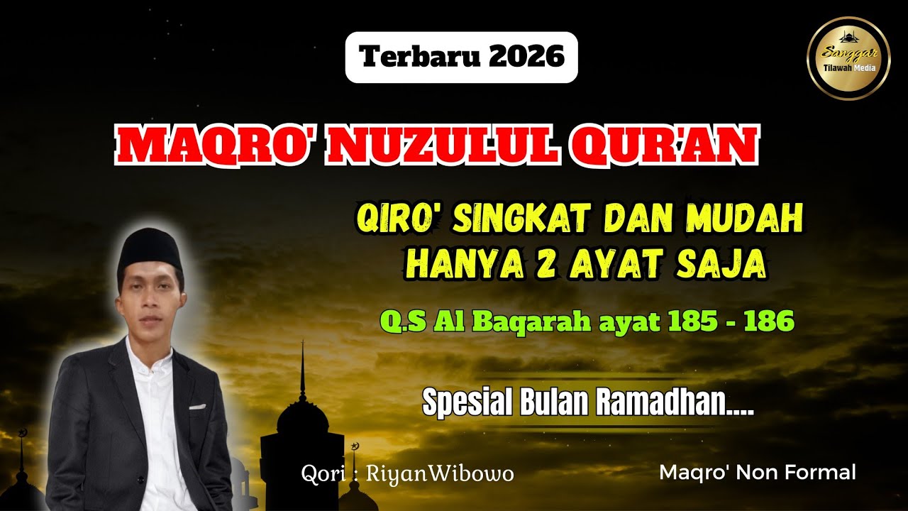 SPESIAL RAMADHAN.. !!! QIRO' SINGKAT ACARA MALAM NUZULUL QUR'AN | Ust. Riyan Wibowo 