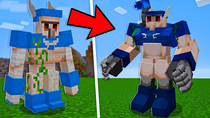 J'ai refait chaque mob mieux dans Minecraft