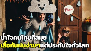 น้ำใจคนไทยที่สมุย - เสื้อกันฝนง่ายๆ แต่ประทับใจทั่วโลก screenshot 3