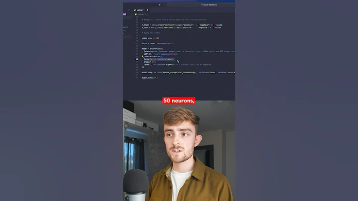 Building an ML Model in 60 seconds! 🤖💻 #programming #coding #machinelearning