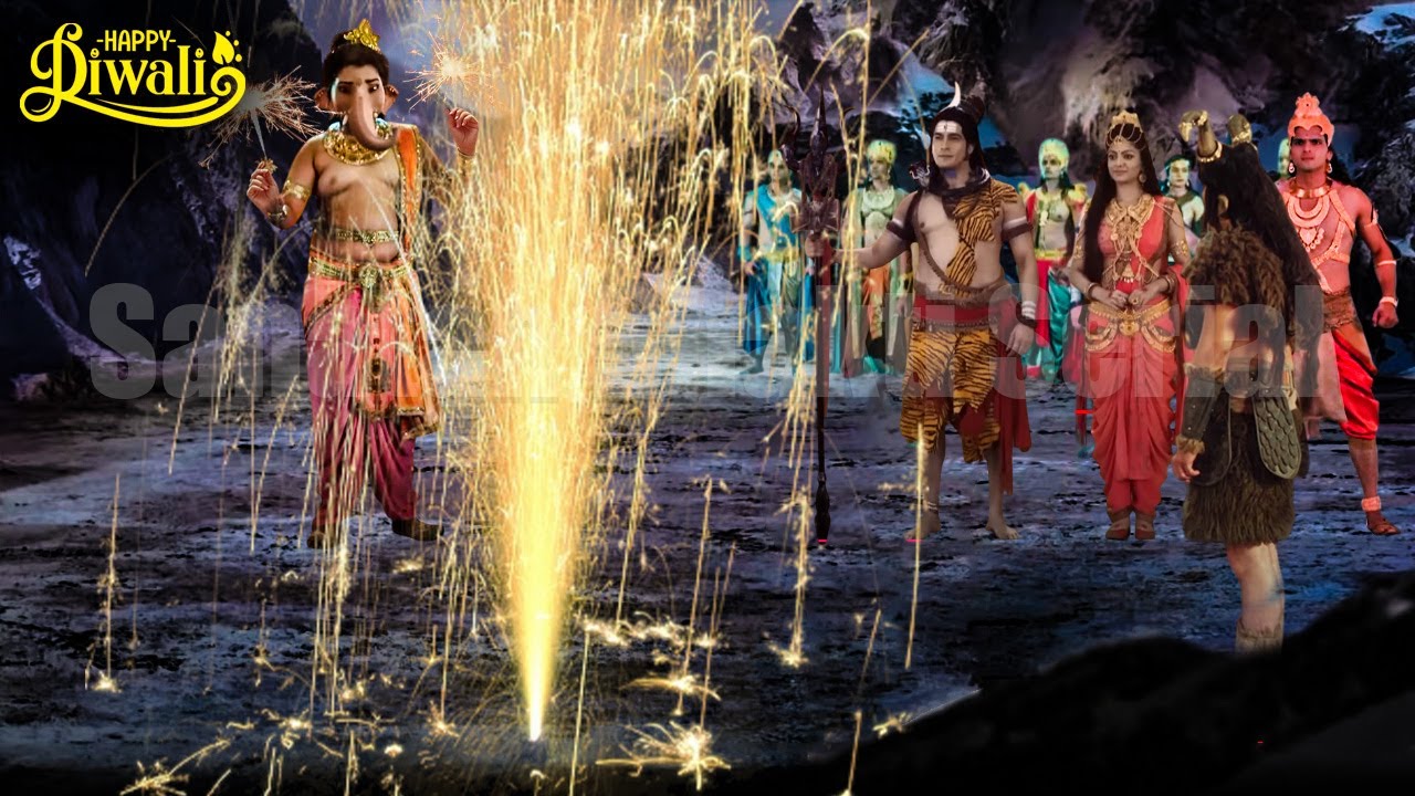 जब गणेश जी अपने माता-पिता संग मनाया कैलाश पर दिवाली! | Vignaharta Ganesh |  Diwali Special 2025