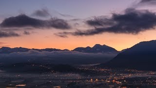 Timelapse Switzerland - Gams 4k