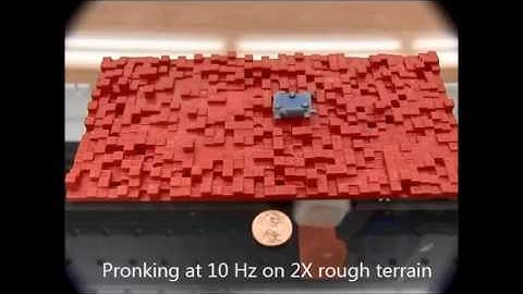 Magnetically actuated quadruped microrobot