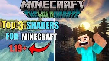 Top 3 best shaders for Minecraft 1.19|Render dragon shader |