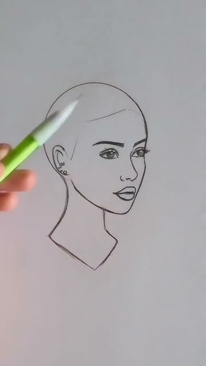  Drawing Face || Side angle - YouTube