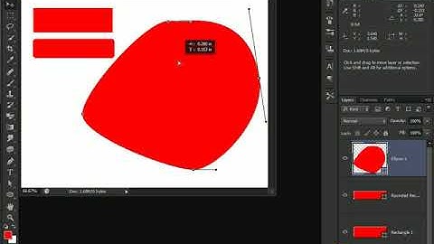Adobe Photoshop Cs6 tutorial in bangla  shap tools 2 46