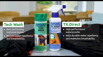 How to create and use product videos - Nikwax Tech Wash and TX. Direct(Spray)