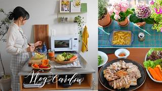 마냥 게을러도 좋을거 같은 봄날~ 그래도 잘 먹고는 싶어서/ 가볍게 요리하고 맛있게 먹기/  ft. 쿠쿠 에어레인지 screenshot 1