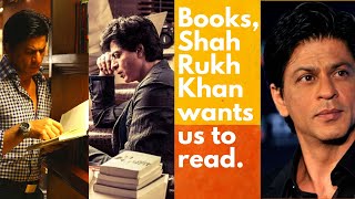 Books that Shah Rukh Khan wants us to read || SRK's Book Recommendations || Top Books read by #SRK