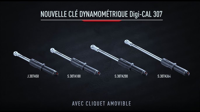 Clé dynamométrique série 209 a100 à déclenchement et réarmement