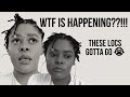 Starter Loc Style Tutorial Gone Wrong | WTF is Wrong With my Hair?! | Emotional Breakdown on Camera