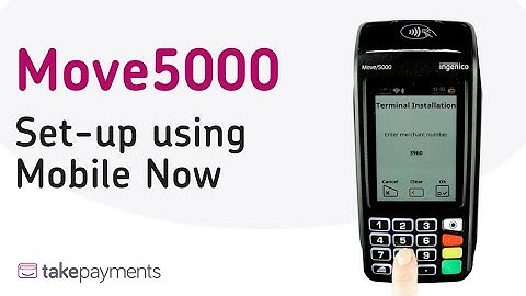 Move5000 - Setup using Mobile Now