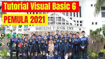 Cara install, pengenalan fitur, dan membuat project sederhana pada Visual Basic 6 2021 (PEMULA) ⁉
