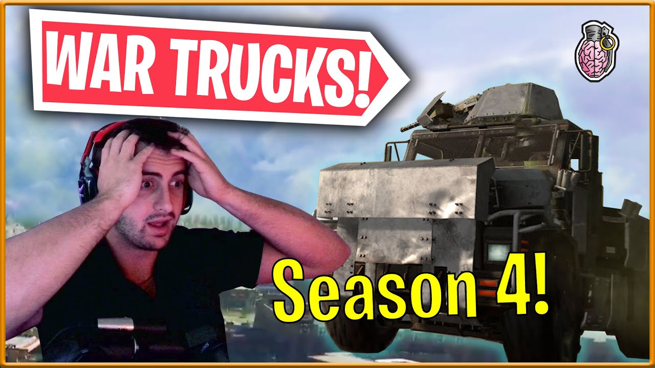 SEASON 4 ADDED THIS INSANE NEW GUN AND WAR TRUCKS??? (Cold War: Warzone)