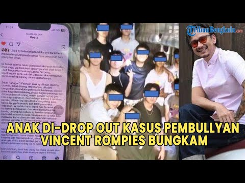 🔴 LIVE : Takbisa Berkata-kata Vincent Rompies Pilih Bungkam, Anak Ikut Geng Lakukan Perundungan