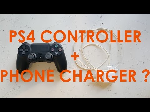 Can You Charge PS4 Controller From Phone Charger ?