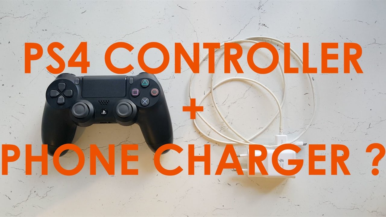 ps4 controller iphone charger