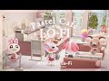 【あつ森】Pastel Café Lo-Fi🌸大人可愛いカフェで優しいアフターヌーンティータイム☕|作業・勉強・リラックス用BGM|1時間・環境音付き