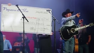 George Strait concert provides families $25K checks to help rebuild after ‘heartbreaking’ floods