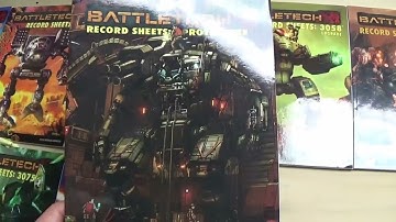 All you need to start playing BattleTech