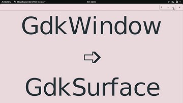 GUADEC 2018 - Benjamin Otte - GTK4 Lightning talks