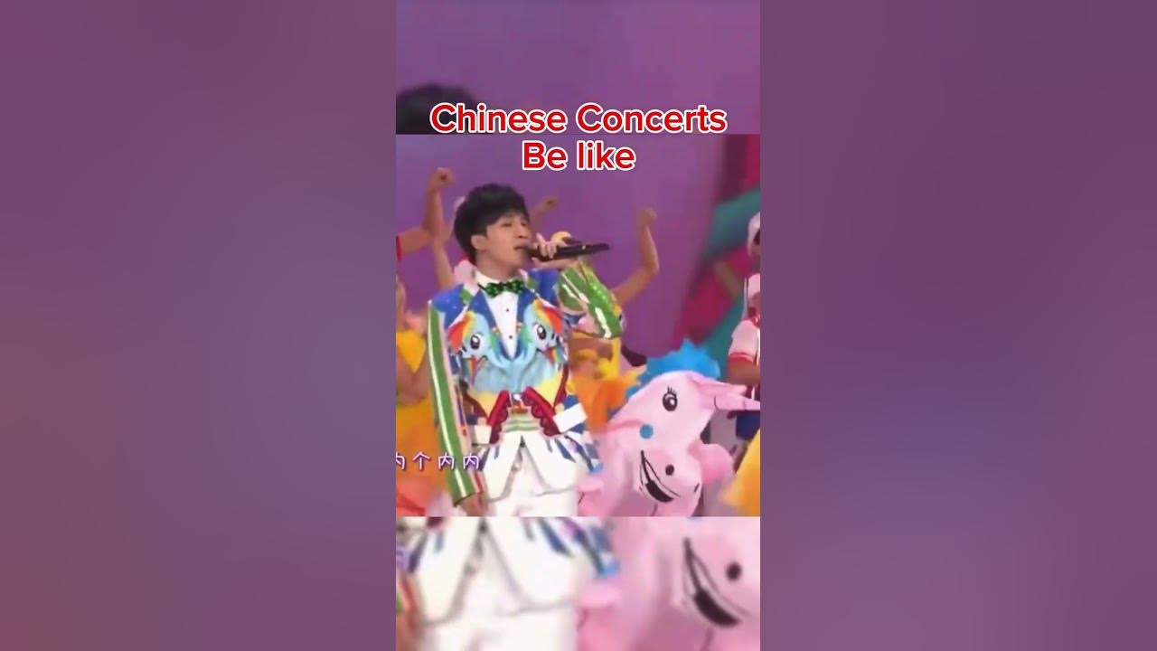 Chinese Concerts be like #shorts #viral