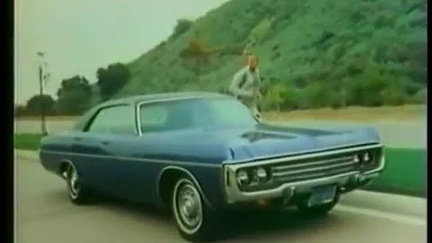 1971 dodge polara commercial  featuring Allan Melv...