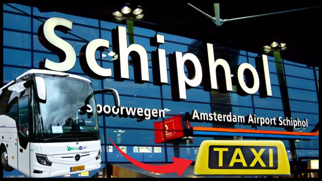 CHAOS OP SCHIPHOL ! BOZE TAXICHAUFFEUR 😡 , TOETER-ACTIE EN TOERISTISCH RONDJE NL  MET TOURINGCAR 🚍 .