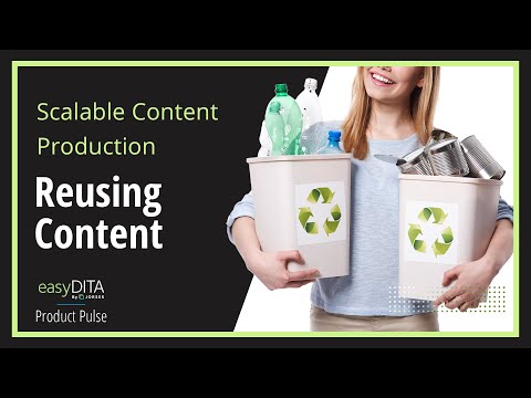 How to Reuse Structured Content in a Scalable Way?