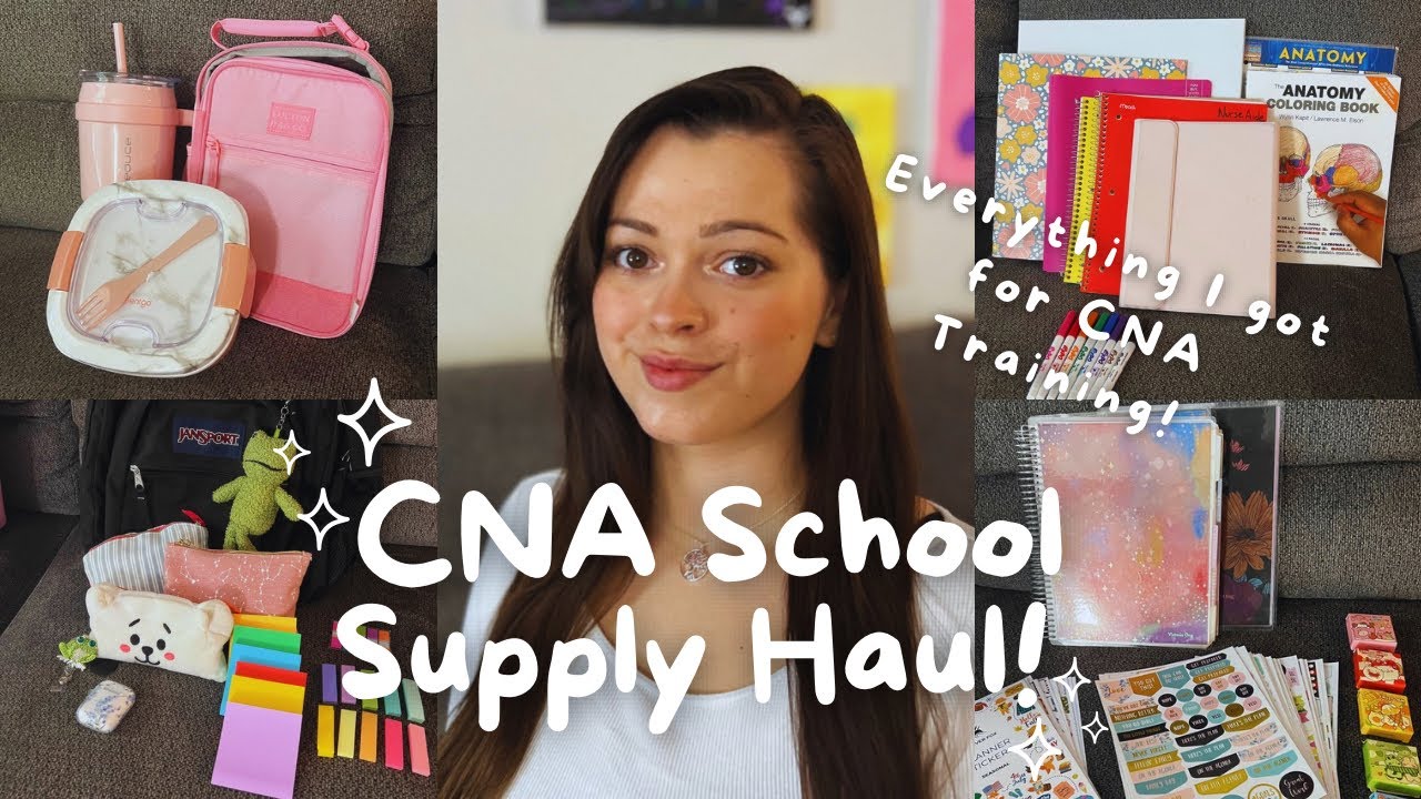 CNA School Supply Haul 2024 | Pre-nursing student