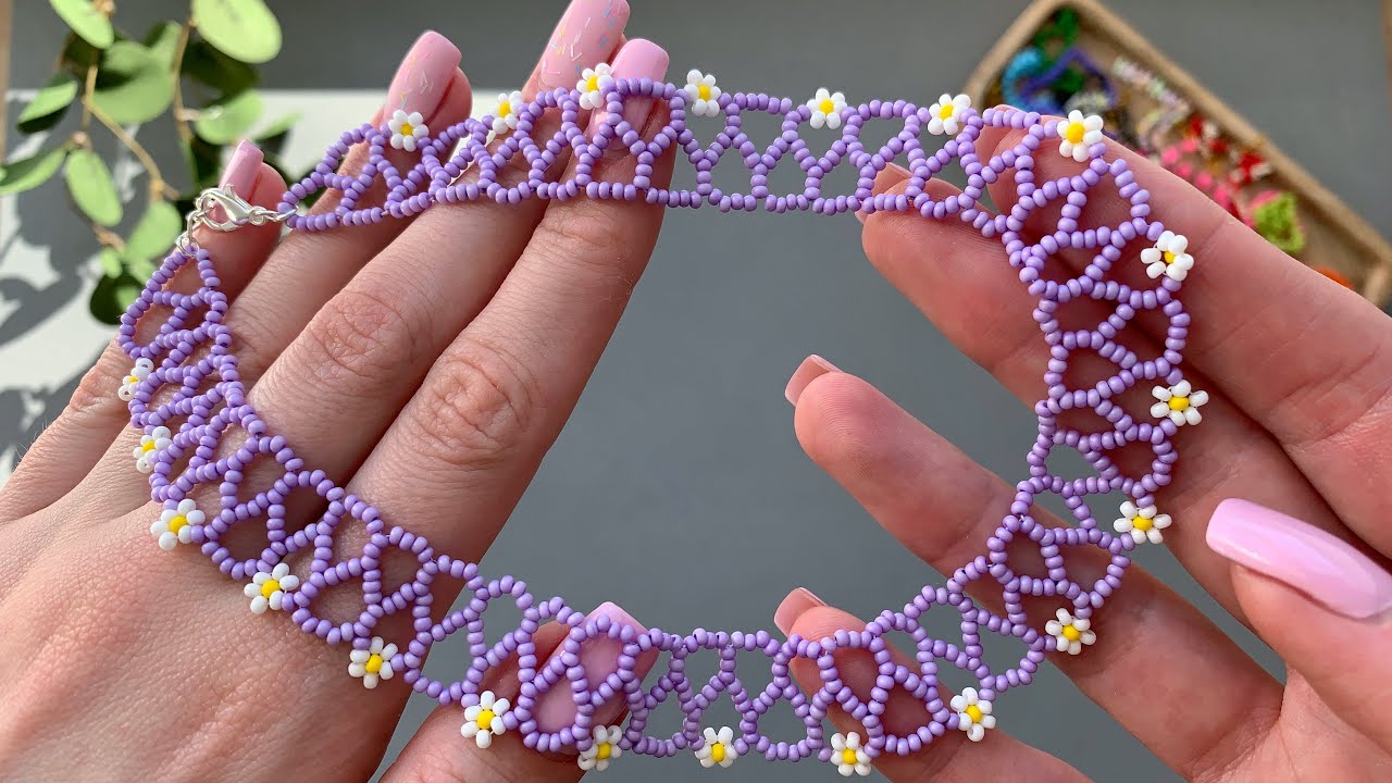 DIY: Seed Bead Necklace ⋆ Design Mom