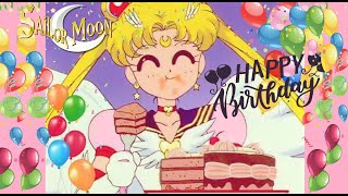 FELIZ CUMPLEAÑOS SERENA TSUKINO🎂🎁🎊🎉 SAILOR MOON🌙✨ 30 DE JUNIO🎈🎀