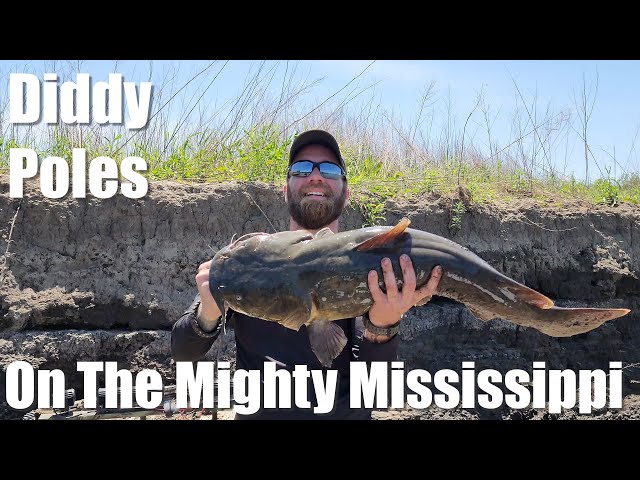 Memorial Day Weekend Diddy Poles on the Mississippi River: A Quest for Blue  Cats! 