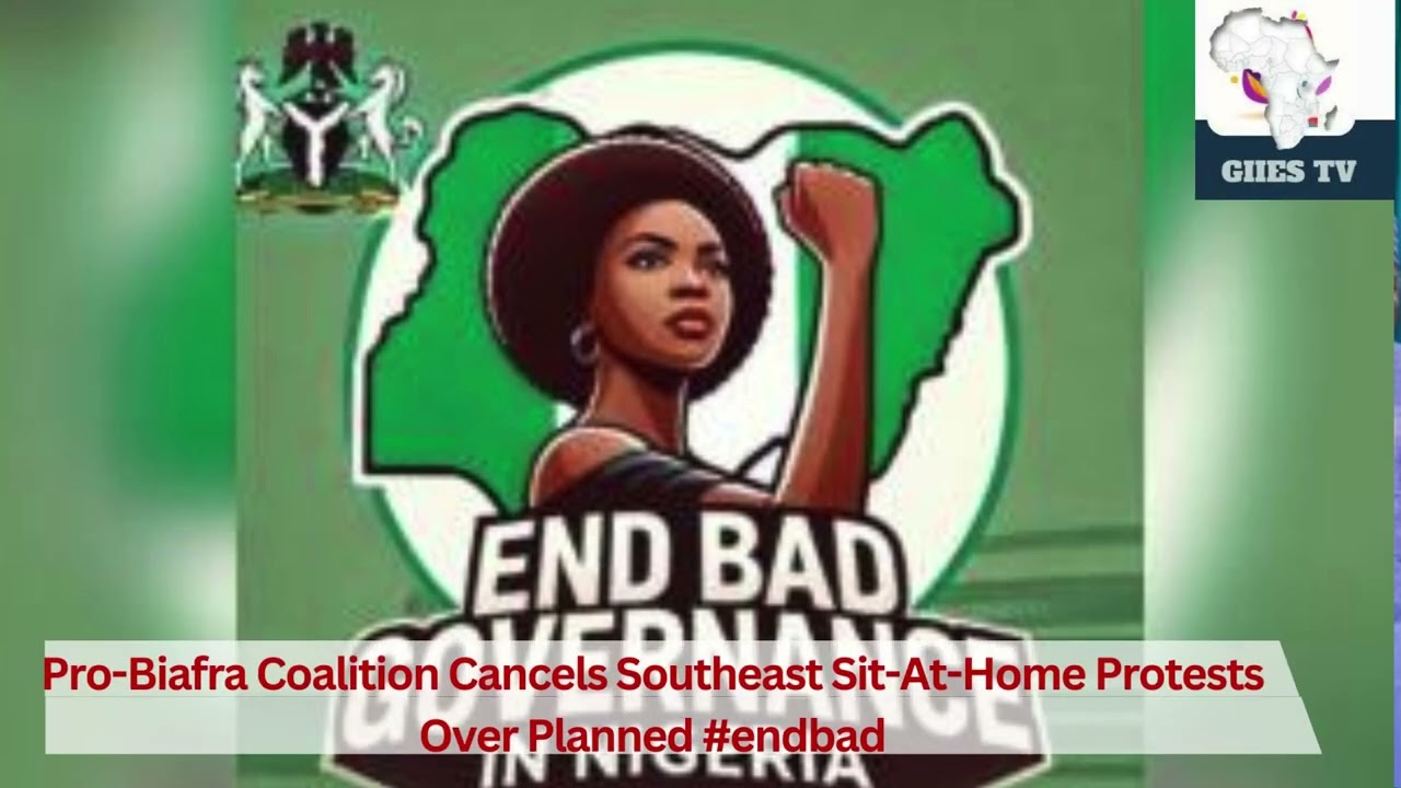 Pro-Biafra Coalition Cancels Southeast Sit-At-Home Protests Over Planned 