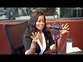 SHAMEA MORTON  OF R.H.O.A. STOPPED BY "THE BIG TIGGER MORNING SHOW W/JAZZY MCBEE WITH THE TEA!