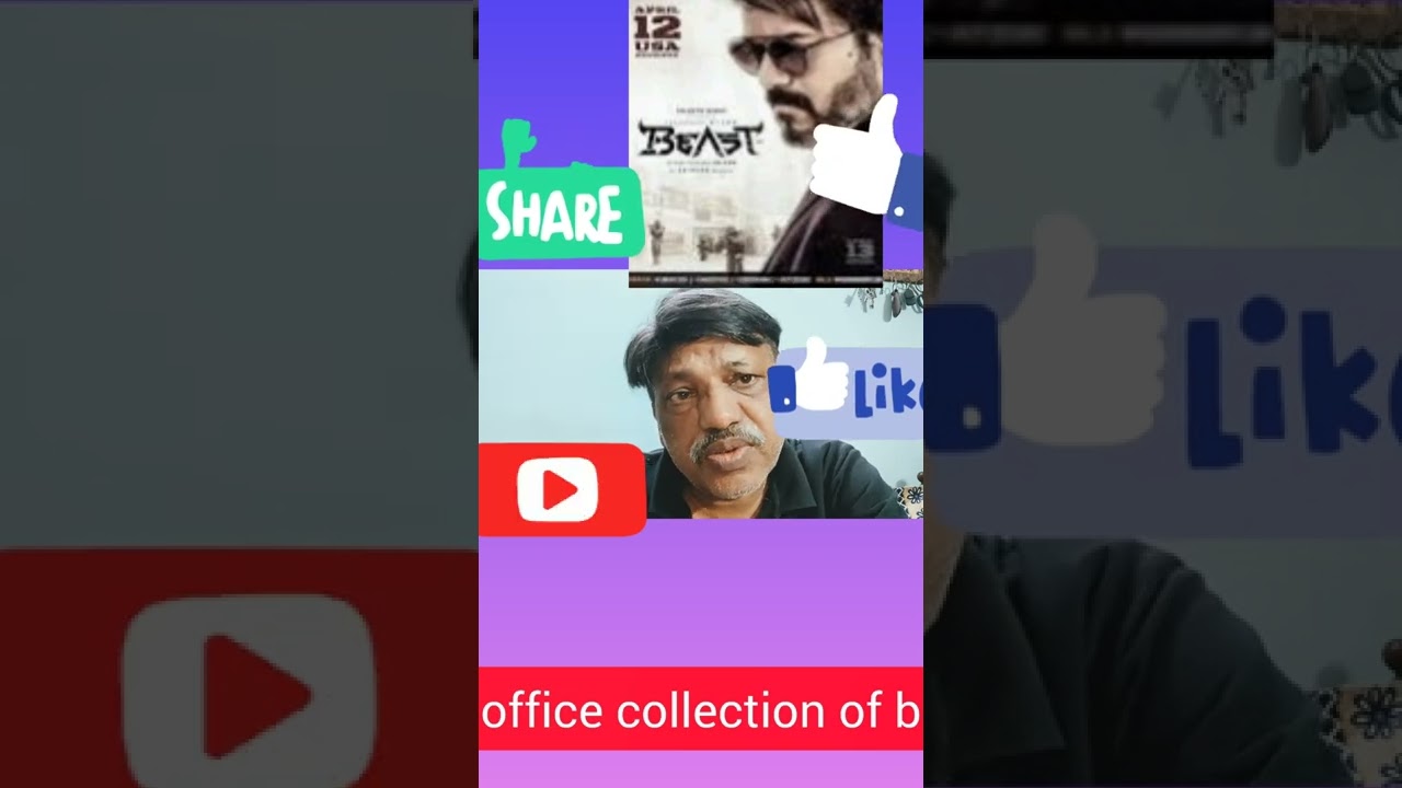 beast movie in 2 days Box office collection in Hindi dubbed gross