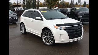 2013 Ford Edge Sport AWD | 3.7L V6 & Rear Entertainment Screens | Alberta | P11866A | Crosstown CDJR