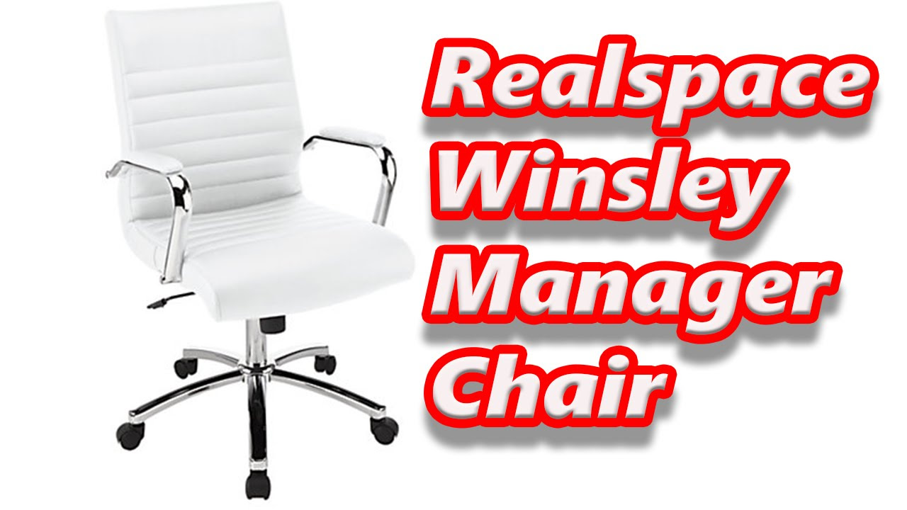 Realspace Winsley Manager Chair Assembly Instructions Off 55