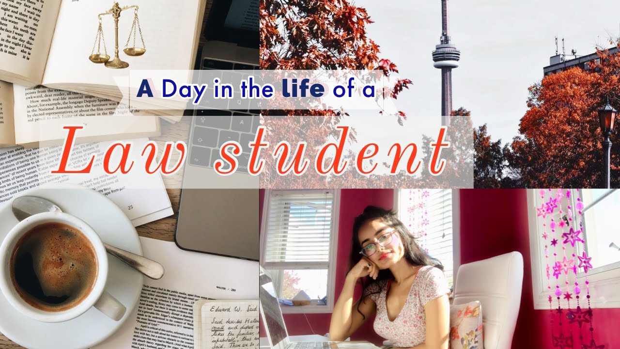 A DAY IN THE LIFE OF A LAW STUDENT - YouTube