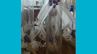 DIY First communion Center Pieces