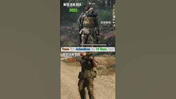 These Two Animations Are 10 Years Apart #metalgearsoliddelta #metalgearsolid3remake #mgs3