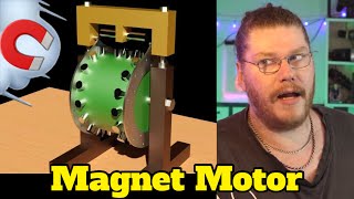 Perpetual Motion Magnet Motor @GarethWalton2
