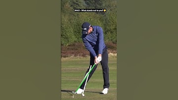 Golf Swing: Parametric acceleration