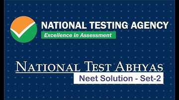 National Test Abhyas- NTA Test 2 - Physics Solution Lecture