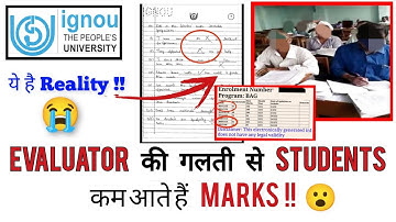 😮 IGNOU Copy checking dark reality, Important for all, ignou Result reality.