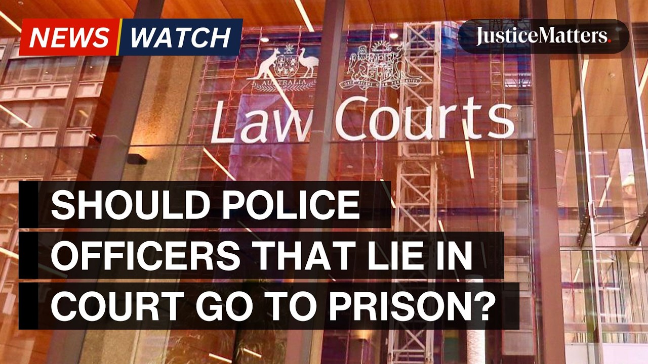 Should Police officers that lie in court go to prison?