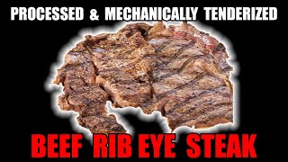 How Good Are Processed Steaks  Mechanically Tenderized