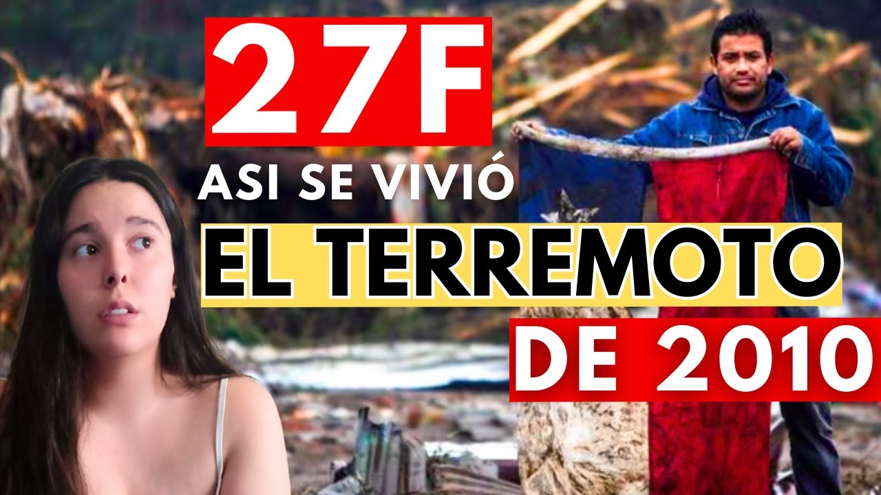 ESPAÑOLA REACCIONA a Así se vivió el TERREMOTO y TSUNAMI de 2010 en CHILE