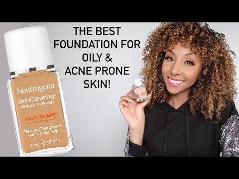 The Best Foundation For Oily & Acne Prone Skin! Neutrogena | BiancaReneeToday