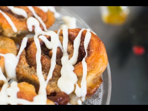 KETO CINNAMON BUNS || ROLLS W/ CREAM CHEESE ICING